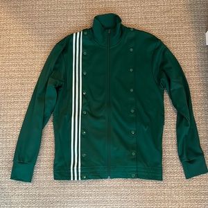 Adidas x Ivy Park Green Snap Track Jacket
